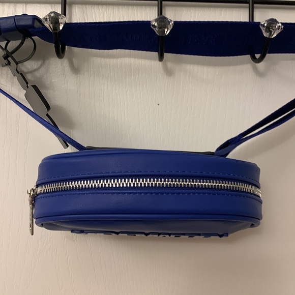 Steve Madden Royal Blue Leather Belt Bag - Picture 15 of 17